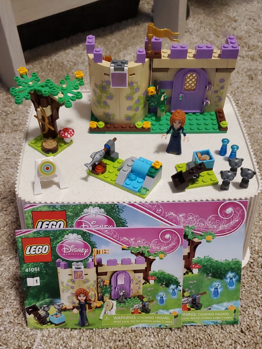 Lego Disney Princess Merida's Highland Games # 41051 Complete Set